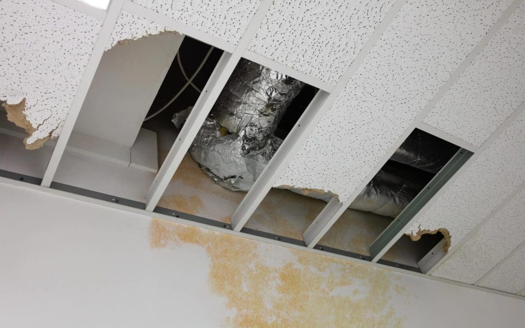 water damage in commercial properties